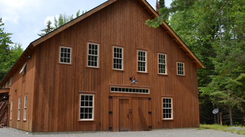 Barn with Office and Gym