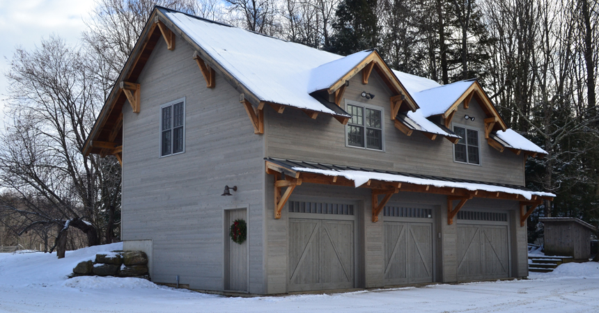 Garage construction